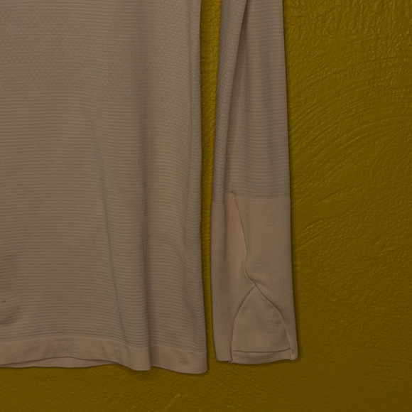 Lululemon Athletica Women's Seriously Tech Blush Quartz Long Sleeve Top - Picture 2 of 8